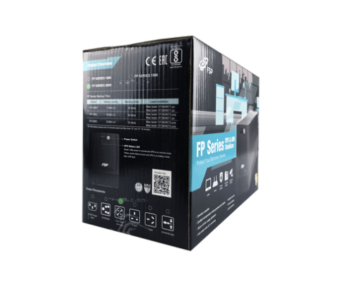 FSP FP 1000 sistema de alimentación ininterrumpida (UPS) Línea interactiva 1 kVA 600 W 4 salidas AC