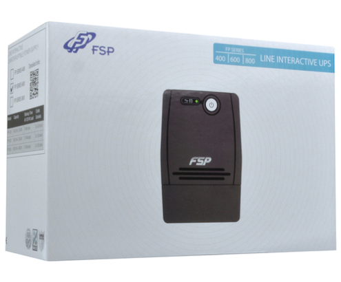FSP FP 800 sistema de alimentación ininterrumpida (UPS) 0,8 kVA 480 W 2 salidas AC