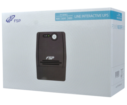 FSP FP 800 sistema de alimentación ininterrumpida (UPS) 0,8 kVA 480 W 2 salidas AC