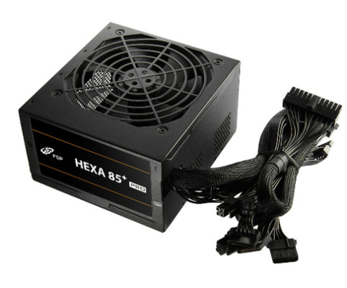 FSP HEXA 85+ PRO 450W Unidad de fuente de alimentación ATX ATX2.5 Negro
