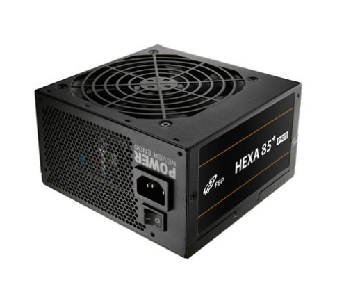 FSP HEXA 85+ PRO 650W Unidad de fuente de alimentación ATX ATX2.5 Negro