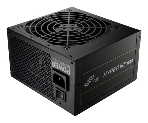 FSP HYPER 80+ PRO 550W Unidad de fuente de alimentación ATX ATX3.1 Negro