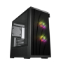 FSP M330-BA Carcasa Midi Tower mITX, mATX, ATX Negro ARGB