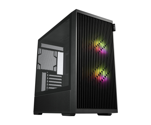 FSP M330-BA Carcasa Midi Tower mITX, mATX, ATX Negro ARGB