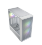 FSP M330-WA Carcasa Midi Tower mITX, mATX, ATX Blanco ARGB