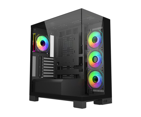 FSP M540-BA Carcasa Midi Tower mITX, mATX, ATX (BTF) Negro