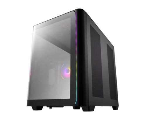 FSP M580-BA Carcasa Midi Tower mITX, mATX Negro ARGB