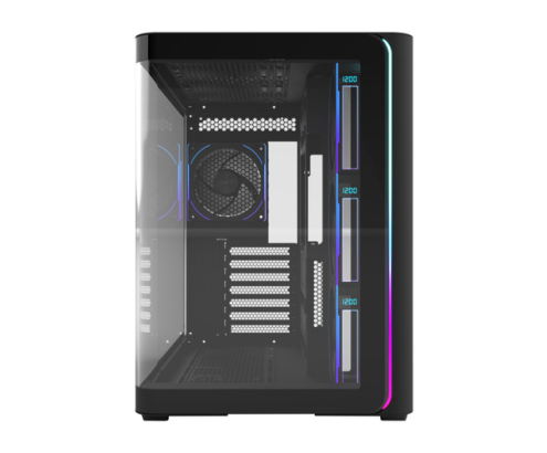 FSP M580-BP Plus Carcasa Midi Tower mITX, mATX Negro ARGB