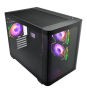 FSP S380-BA Carcasa Mini Tower mITX, mATX Negro ARGB