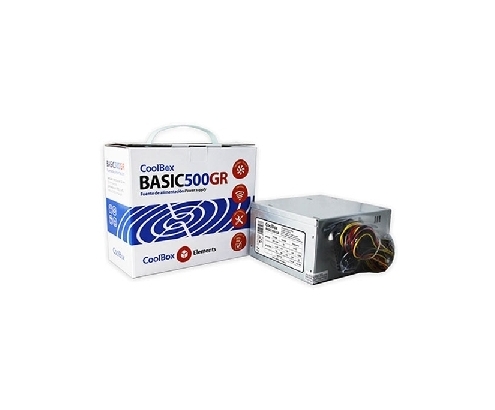 FUENTE DE ALIMENTACION COOLBOX ATX BASIC 500GR COO-FA500BGR