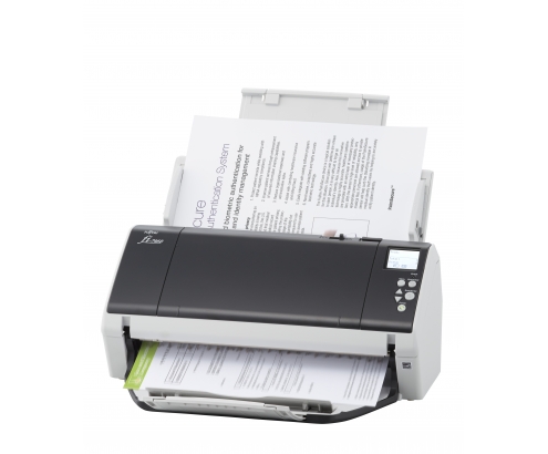 Fujitsu fi-7460 Alimentador automático de documentos (ADF) + escáner de alimentación manual 600 x 600 DPI A3 Gris, Blanco