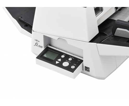 Fujitsu fi-7600 Alimentador automático de documentos (ADF) + escáner de alimentación manual 600 x 600 DPI A3 Negro, Blanco