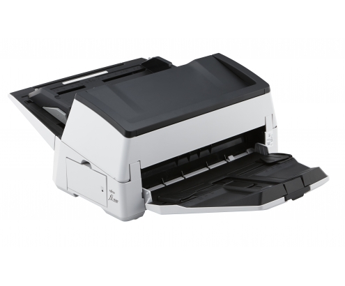 Fujitsu fi-7600 Alimentador automático de documentos (ADF) + escáner de alimentación manual 600 x 600 DPI A3 Negro, Blanco