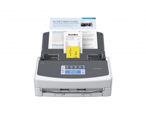 Fujitsu ScanSnap iX1600 Alimentador automático de documentos (ADF) + escáner de alimentación manual 600 x 600 DPI A4 Negro, Blanco