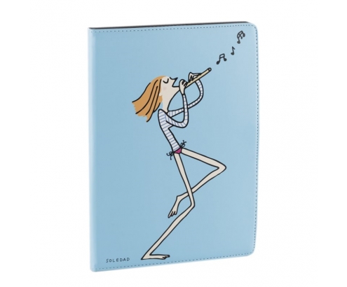 FUNDA TABLET SOLEDAD BRAVI 10.1P DANCE AZUL BVTAB001