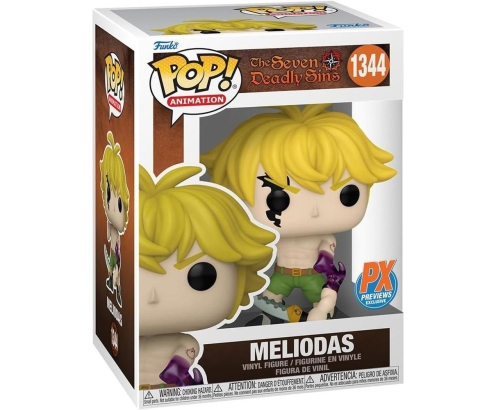 Funko pop animacion the seven deadly sins meliodas modo demonio