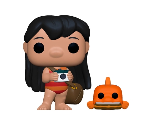 Funko pop disney lilo & stitch lilo con pez & sandwich 55621
