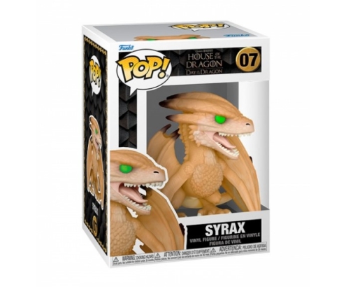 Funko pop la casa del dragon syrax 65605