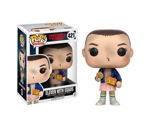 FUNKO POP STRANGER THINGS ELEVEN CON EGGOS OPCION CHASE 13318 - 889698133180
