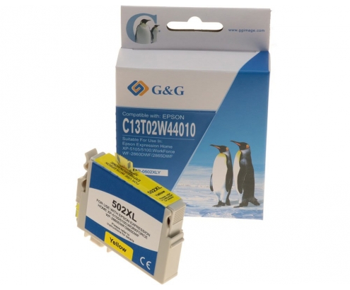 G&G NP-R-0502XLY cartucho de tinta 1 pieza(s) Compatible Alto rendimiento (XL) Amarillo