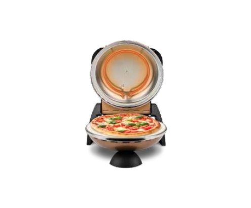 G3 Ferrari Delizia fabricante de pizza y hornos 1 Pizza(s) 1200 W Negro, Bronce