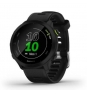 Garmin Forerunner 55 Smartwatch notificaciones frecuencia cardiaca gps negro