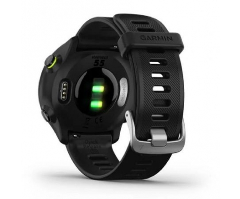 Garmin Forerunner 55 Smartwatch notificaciones frecuencia cardiaca gps negro