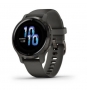 Garmin Venu 2S Smartwatch notificaciones frecuencia cardiaca gps negro gris pizarra
