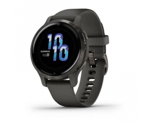 Garmin Venu 2S Smartwatch notificaciones frecuencia cardiaca gps negro gris pizarra