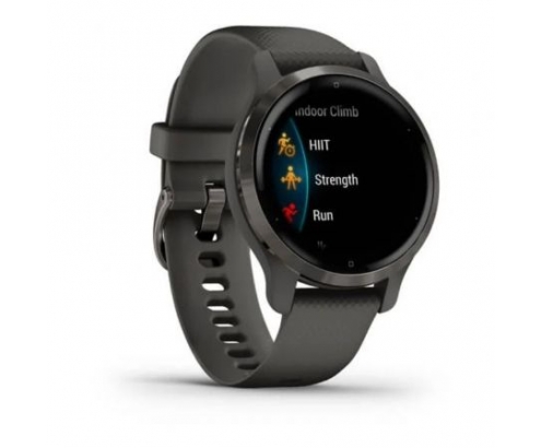 Garmin Venu 2S Smartwatch notificaciones frecuencia cardiaca gps negro gris pizarra