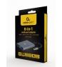 Gembird A-CM-COMBO6-01 hub de interfaz USB 3.2 Gen 1 (3.1 Gen 1) Type-C 5000 Mbit/s Gris