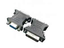 Gembird A-DVI-VGA-BK cable gender changer DVI-A VGA 15-pin Negro, Met�...