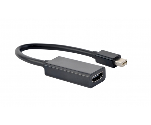 Gembird A-mDPM-HDMIF4K-01 0,15 m Mini DisplayPort HDMI Negro
