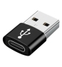 Gembird A-USB2-AMCF-02 cambiador de género para cable USB A USB C Negro