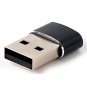 Gembird A-USB2-AMCF-02 cambiador de género para cable USB A USB C Negro