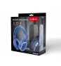 Gembird BTHS-01-B auricular y casco Auriculares Inalámbrico y alámbrico Diadema Llamadas/Música MicroUSB Bluetooth Azul