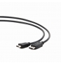 Gembird Cable DisplayPort - HDMI A 3 m Negro