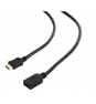 Gembird Cable HDMI tipo A (Estándar)/HDMI tipo A (Estándar) 0,5 m Negro