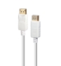 Gembird CC-DP2-6-W cable DisplayPort 1,8 m Blanco