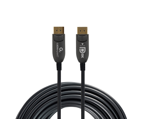 Gembird CC-DP8K-AOC-20M cable DisplayPort Negro