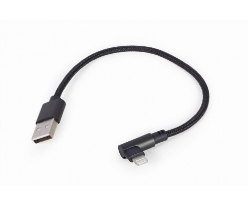 Gembird CC-USB2-AMLML-0.2M cable USB 0,2 m USB 2.0 USB A Micro-USB B/Lightning Negro