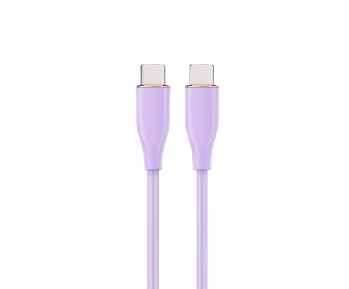 Gembird CC-USB2S-CMCM-1.5M-P cable USB USB 2.0 1,5 m USB C Púrpura
