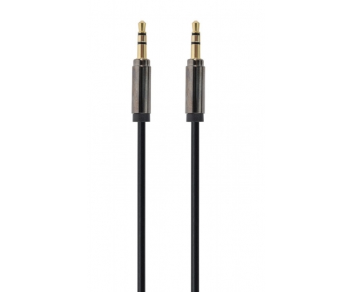Gembird CCAP-444-1M cable de audio 3,5mm Negro