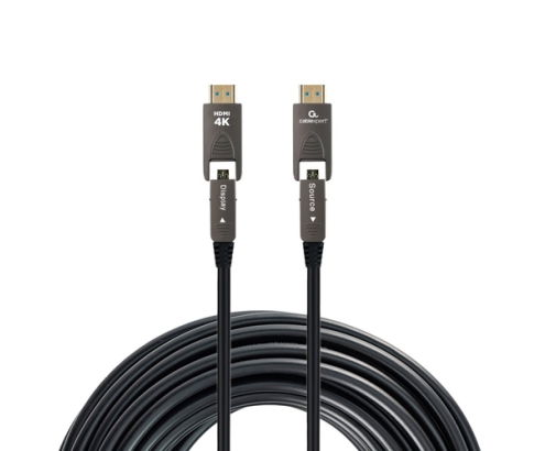 Gembird CCAP-HDMIDD-AOC-30M cable HDMI HDMI Type-A/HDMI Type-D Negro