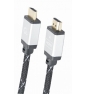 Gembird CCB-HDMIL-1M cable HDMI HDMI tipo A (Estándar) Gris
