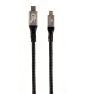 Gembird CCBP-USB3-CMCM100-1.5M cable USB USB 3.2 Gen 2 (3.1 Gen 2) 1,5 m USB C Negro, Plata