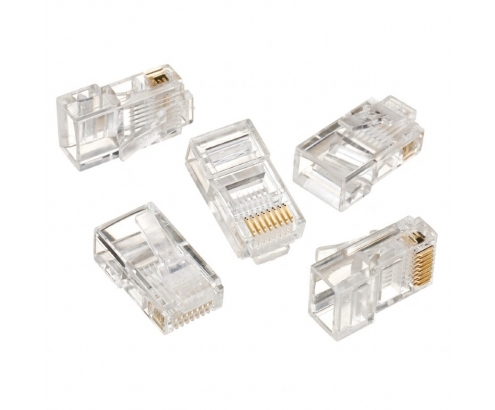 GEMBIRD conector (RJ-45) Cat5 Transparente