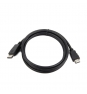 Gembird DisplayPort - HDMI, 1m HDMI tipo A (Estándar) Negro