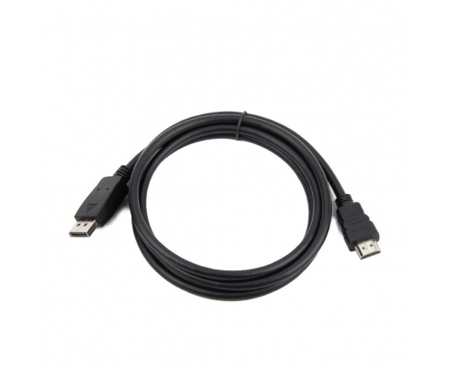 Gembird DisplayPort - HDMI, 1m HDMI tipo A (Estándar) Negro