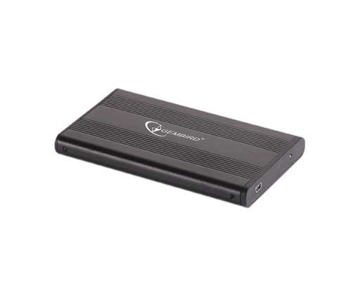 Gembird EE2-U2S-5 caja para disco duro externo Caja de disco duro (HDD) Negro 2.5